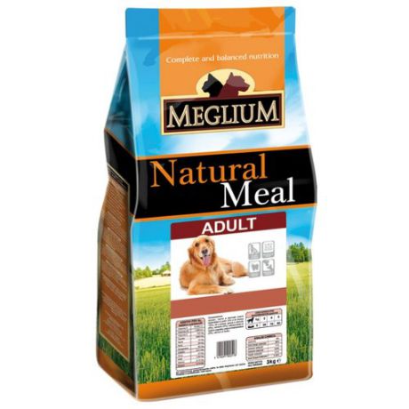 Корм для собак Meglium (3 кг) Adult