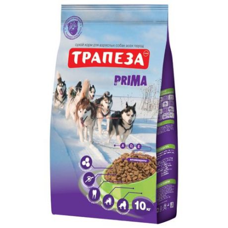 Корм для собак Трапеза (10 кг) Прима для активных собак