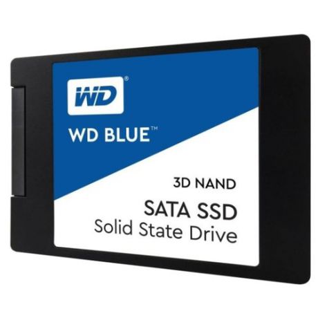 Твердотельный накопитель Western Digital WD BLUE 3D NAND SATA SSD 250 GB (WDS250G2B0A)