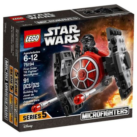 Конструктор LEGO Star Wars 75194 Микрофайтер Истребитель СИД Первого Ордена