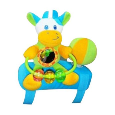 Подвесная игрушка I-Baby Коровка (B-10071) голубой/салатовый