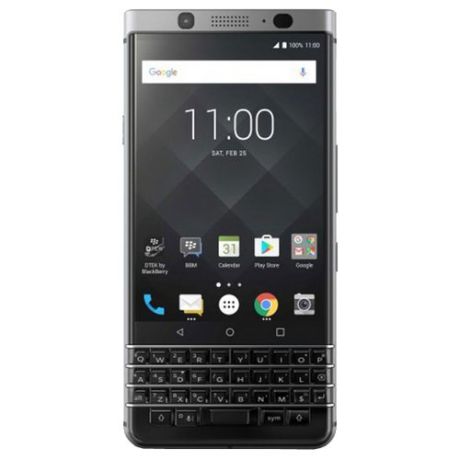 Смартфон BlackBerry KEYone серебристый