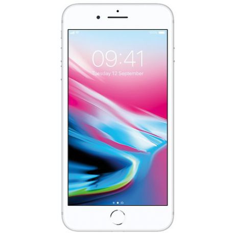 Смартфон Apple iPhone 8 Plus 64GB серебристый (MQ8M2RU/A)