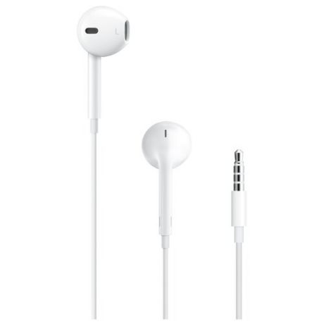 Наушники Apple EarPods (3.5 мм) белый