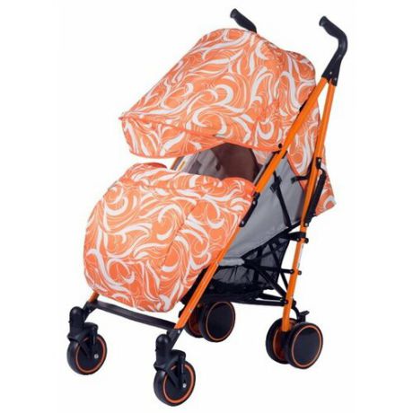 Прогулочная коляска Babyhit Handy белый/оранжевый
