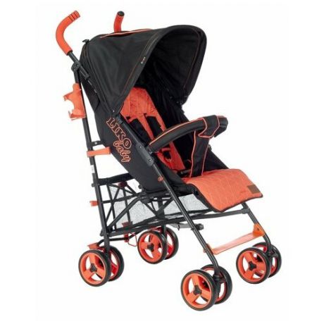 Прогулочная коляска Liko Baby B-319 Easy Travel красный/черный