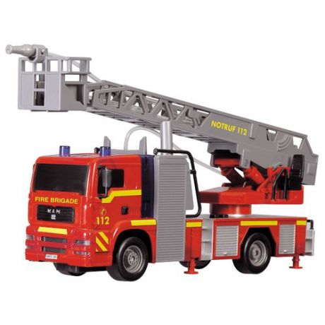 Пожарный автомобиль Dickie Toys Man (3715001) 30 см красный/серый