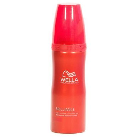 Wella Professionals BRILLIANCE Мусс-уход для окрашенных волос и кожи головы, 200 мл