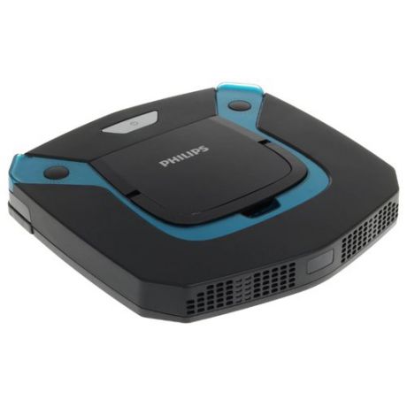 Робот-пылесос Philips FC8794 SmartPro Easy черный/голубой