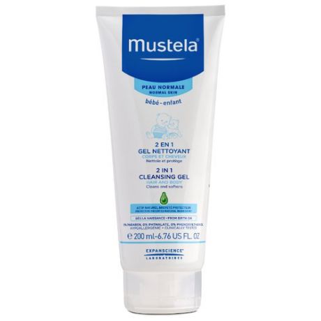 Mustela Гель для купания 2 в 1 200 мл