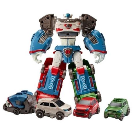 Трансформер YOUNG TOYS Tobot Mini Дельтатрон 301058 разноцветный