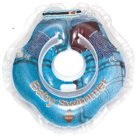 Круг на шею Baby Swimmer 0m+ (3-15 кг) Гламур джинса
