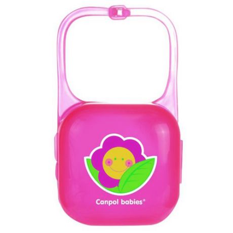 Футляр для пустышек Canpol Babies Happy Garden 0 м (1 шт.) розовый