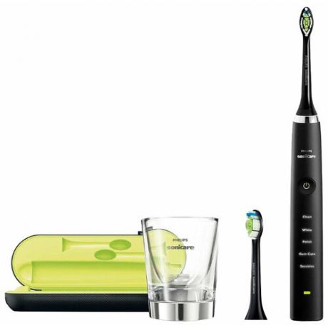 Звуковая зубная щетка Philips Sonicare DiamondClean HX9352/04 черный