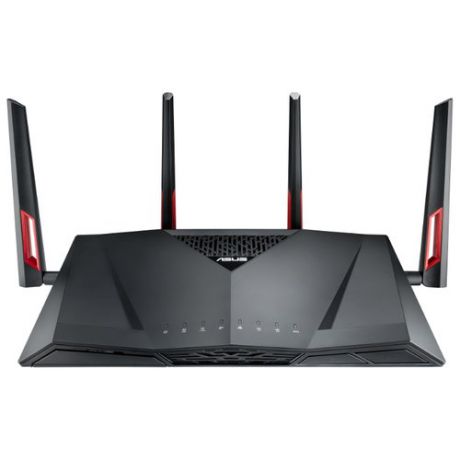 Wi-Fi роутер ASUS RT-AC88U черный/красный