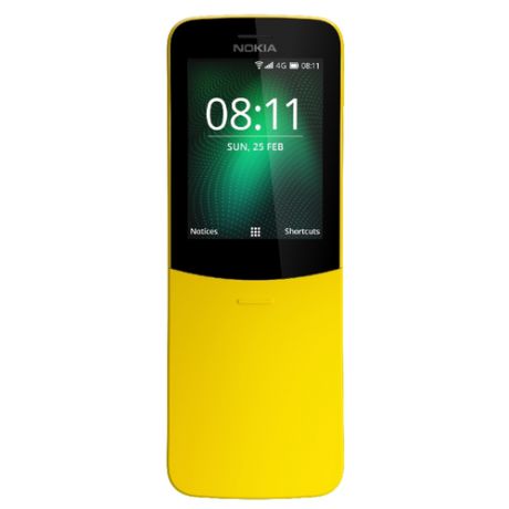 Телефон Nokia 8110 4G желтый