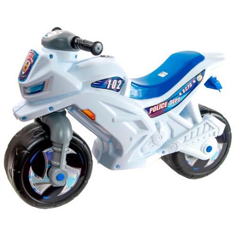 Каталка-толокар Orion Toys Мотоцикл 2-х колесный (501) белый
