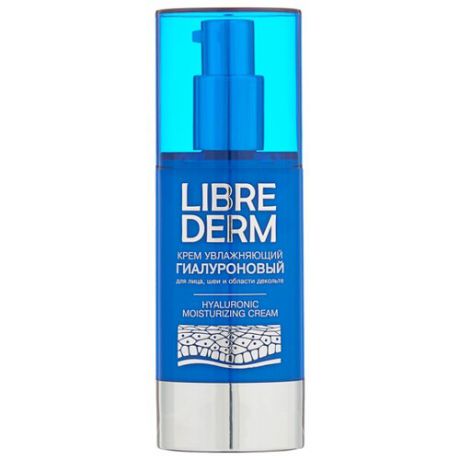 Librederm Hyaluronic Moisturising Cream крем гиалуроновый увлажняющий для лица, шеи и декольте, 50 мл