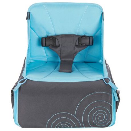 Сумка-стул Munchkin Travel Booster Seat серый/голубой