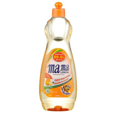 Mama Lemon Жидкость для мытья посуды Fresh citrus 0.75 л
