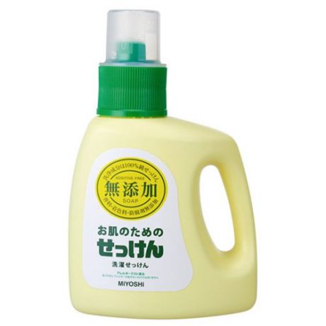 Жидкость для стирки Miyoshi для изделий из хлопка 1.2 л бутылка