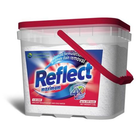 Стиральный порошок Reflect Maximum 2 кг пластиковый контейнер