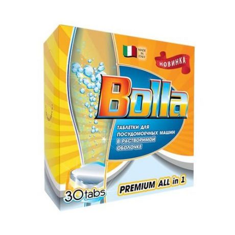 BOLLA Premium All in one таблетки для посудомоечной машины 30 шт.