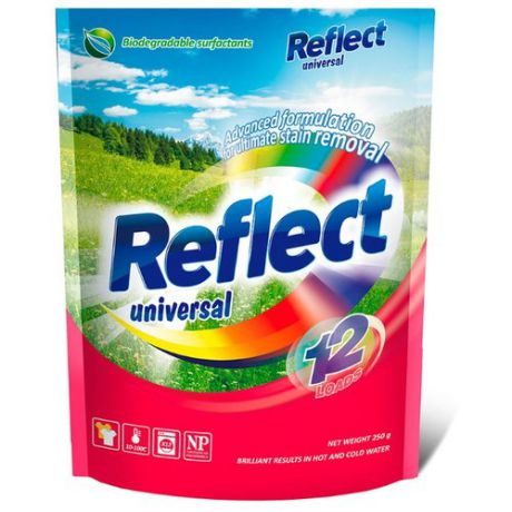 Стиральный порошок Reflect Universal 0.25 кг пластиковый пакет
