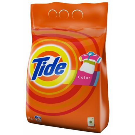 Стиральный порошок Tide Color (автомат) 3 кг пластиковый пакет