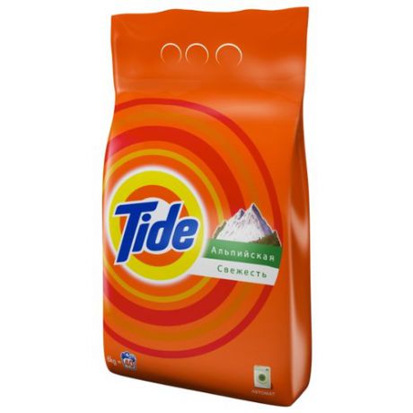 Стиральный порошок Tide Альпийская свежесть (автомат) 6 кг пластиковый пакет