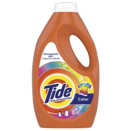 Гель для стирки Tide Color 1.23 л бутылка