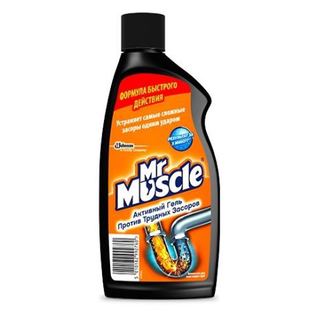 Mr. Muscle гель для прочистки труб 0.5 л