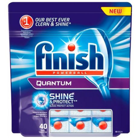 Finish Quantum таблетки (original) для посудомоечной машины 40 шт.