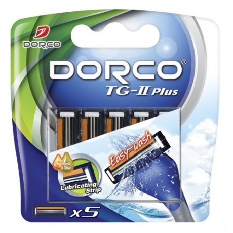 Сменные лезвия Dorco TG-II Plus , 5 шт.