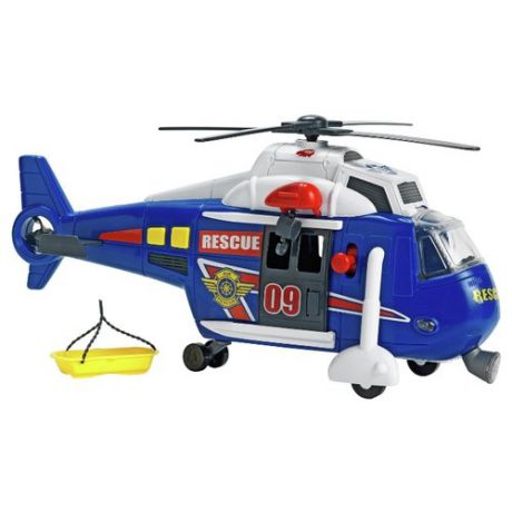 Вертолет Dickie Toys 3308356 41 см синий/белый
