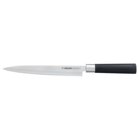 Nadoba Нож разделочный Keiko 21 см стальной/черный