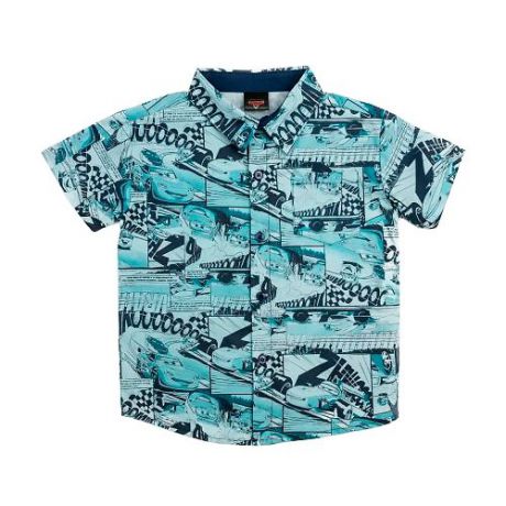 Рубашка playToday размер 116, синий