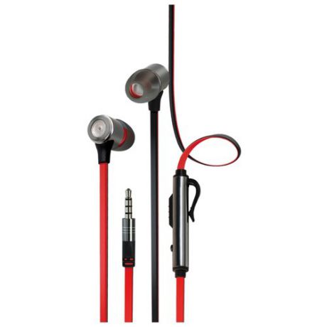 Наушники INTERSTEP BWhite Headset red/black