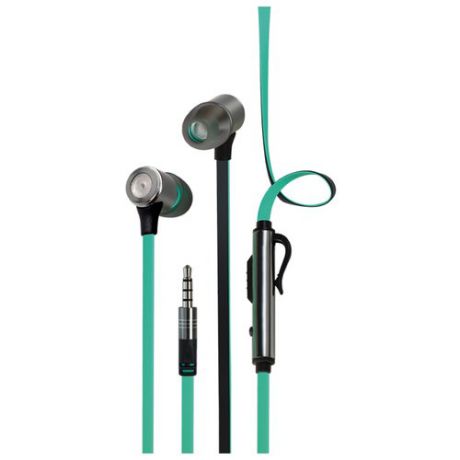 Наушники INTERSTEP BWhite Headset green/black