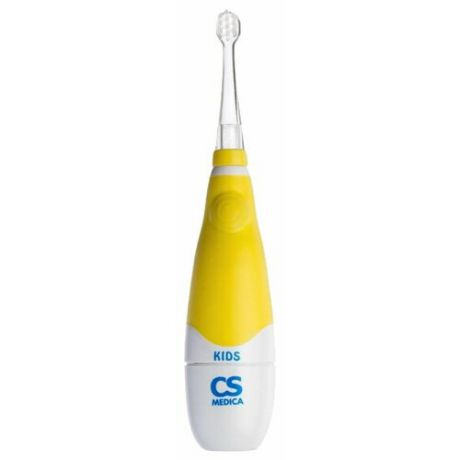 Звуковая зубная щетка CS Medica CS-561 Kids желтый