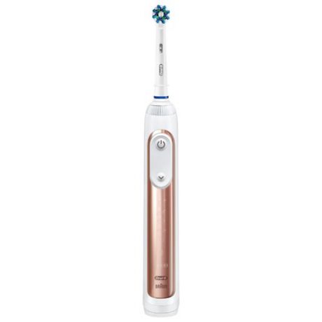 Электрическая зубная щетка Oral-B Genius 9000 розовое золото