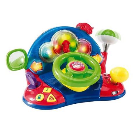 Интерактивная развивающая игрушка Bright Starts Маленький водитель синий/красный/зеленый