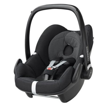 Автокресло-переноска группа 0+ (до 13 кг) Maxi-Cosi Pebble, Black raven