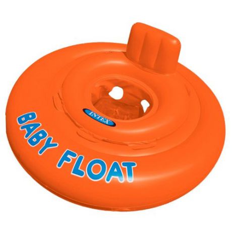 Надувные водные ходунки Intex Baby Float 56588 оранжевый