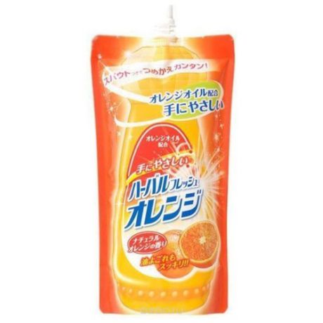 Mitsuei Средство для мытья посуды Апельсин 0.5 л сменный блок