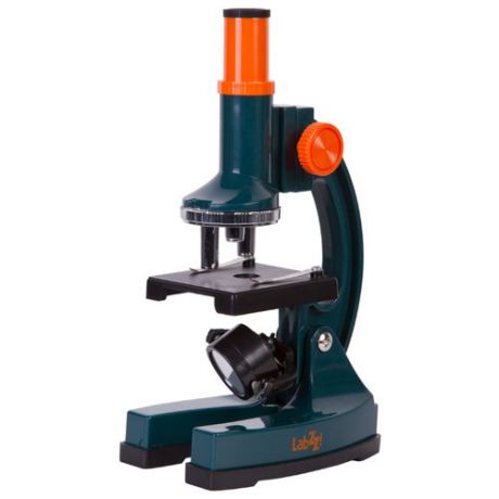 Микроскоп LEVENHUK LabZZ M2 синий/оранжевый/черный