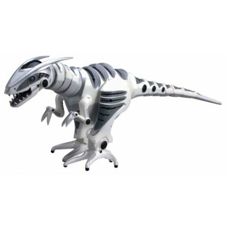 Интерактивная игрушка робот WowWee Roboraptor белый/серый