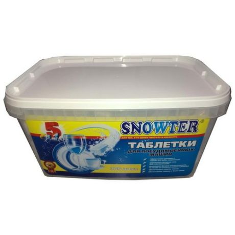 Snowter 5 в 1 таблетки для посудомоечной машины 365 шт.