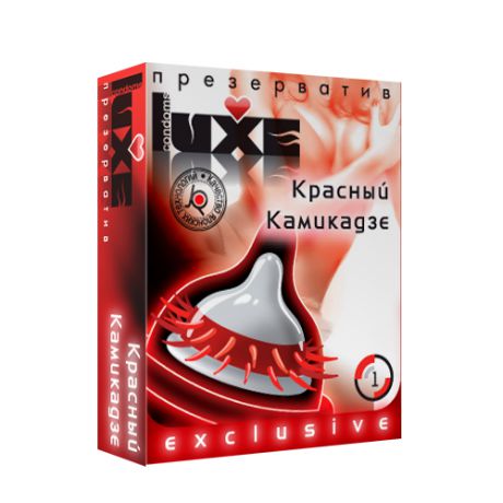 Презервативы LUXE Exclusive Красный Камикадзе 1 шт.