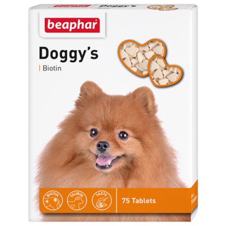 Добавка в корм Beaphar Doggy’s Biotin 75 шт.